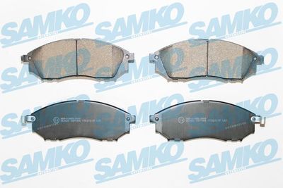 PATIN FREIN AVANT NISSAN NAVARA D40 MURANO QASHQAI INFINITI - SAM5SP1406