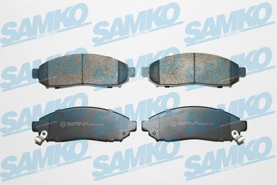 PATIN FREIN AVANT NISSAN NAVARA D40 TU PATHFINDER R51 LEAF - SAM5SP1495