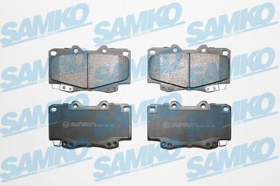 KIT PLAQUETTES FREIN AVANT TOYOTA HILUX VII VIGO 4X4 2KD-FTV  SAMKO - 5SP1610