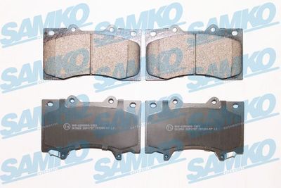 PATIN FREIN AVANT NISSAN PATROL Y62 5.6 - SAM5SP1797