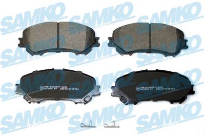 PATIN FREIN AVANT NISSAN QASHQAI J11 X-TRAIL RENAULT KADJAR - SAM5SP1975