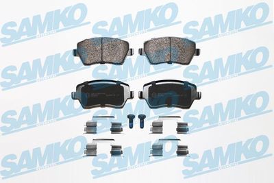 PATIN FREIN AVANT NISSAN MICRA K12 NOTE DACIA RENAULT - SAM5SP867K