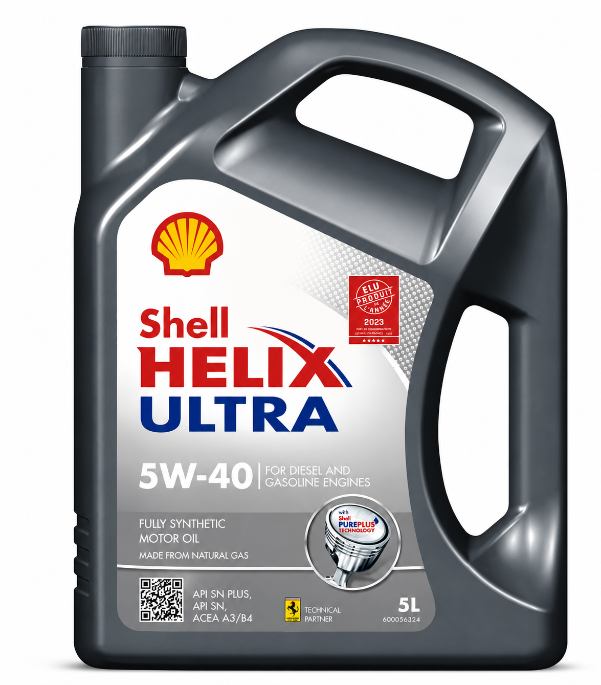 HUILE MOTEUR 5W40 ULTRA 5L SHELL - SH5W40/5L