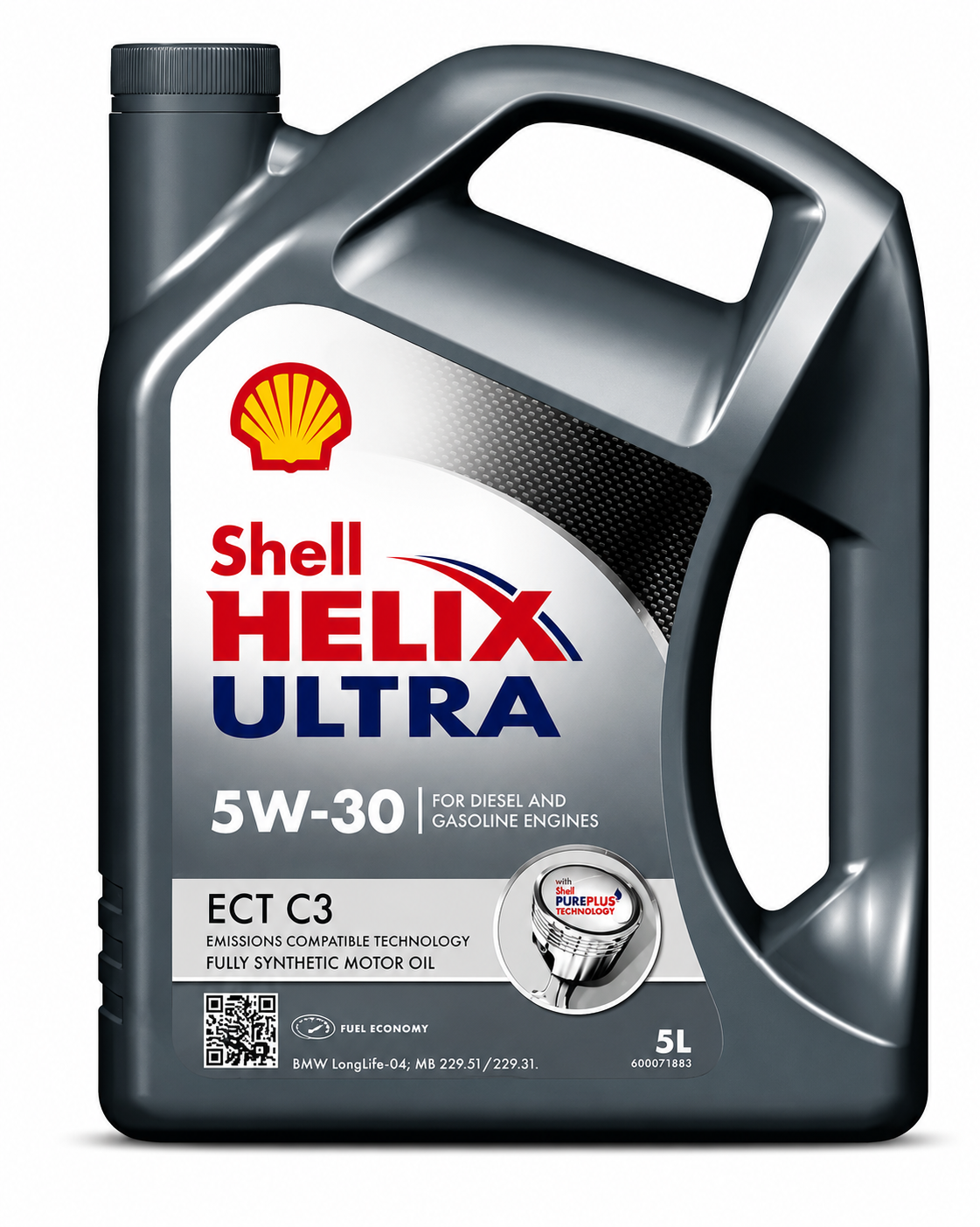 HUILE MOTEUR 5W30 ULTRA C3 5L SHELL - SH5W30/5L