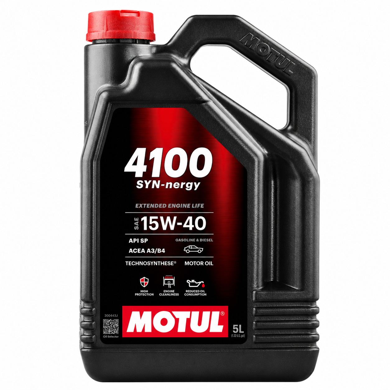 HUILE MOTEUR 5L 15W40 MOTUL 4100 - MOT15W40