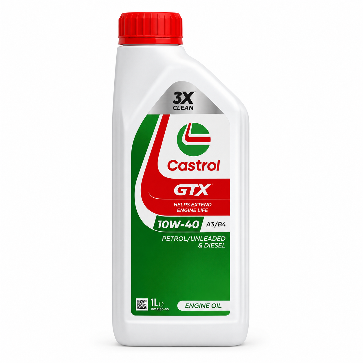 HUILE CASTROL GTX ULTRACLEAN 10W40 1L - 010124952