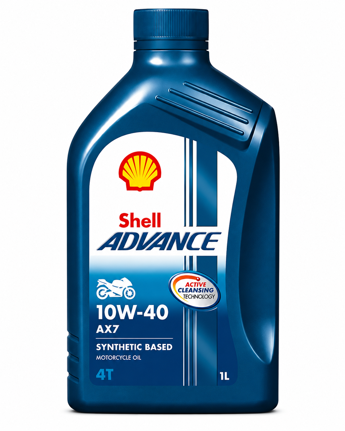 HUILE 4T 10W40 1L AX7 SHELL - SH106422