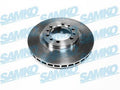 DISQUE FREIN AVANT VENTILÉ MITSUBISHI L200 K1-K74 PAJERO II III PAJERO SPORT - SAMD1411V