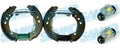 KIT MACHOIRE FREIN EASY KIT NISSAN MICRA K12 NOTE TIIDA RENAULT CLIO II III - KEG540