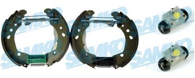KIT MACHOIRE FREIN EASY KIT NISSAN MICRA K12 NOTE TIIDA RENAULT CLIO II III - KEG540