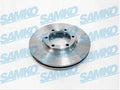 DISQUE FREIN AVANT VENTILÉ MITSUBISHI L200 K64- STRADA TRITON 2.0 2.5 - SAMM1006V
