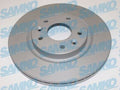 DISQUE FREIN AVANT VENTILÉ REVÊTU NISSAN QASHQAI J11 X-TRAIL T32 RENAULT KADJAR - SAMN2045VR