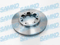 DISQUE FREIN AVANT VENTILÉ NISSAN PICKUP D21 D22 TERRANO PATHFINDER FORD MAVERICK - SAMN2371V