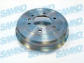 TAMBOUR FREIN ISUZU TFR FASTER CAMPO TROOPER OPEL CAMPO 4JA1 C223 4ZD1 6 TROUS SAMKO - S70082